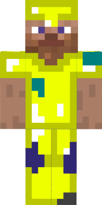 Preview of texture: beat up steve in gold armor