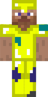 beat up steve in gold armor