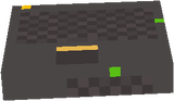 iron Trapdoor closed keyboard