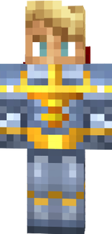 Blonde paladin