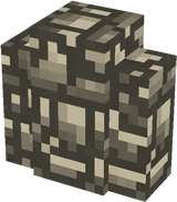Filthy Silver Cobblestone Wall In Inventory