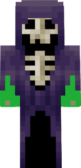 Skeleton in Robe