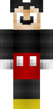 Preview of texture: mickey mouse skin minecraft