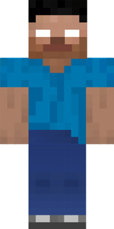 Updated beardless Herobrine Skin