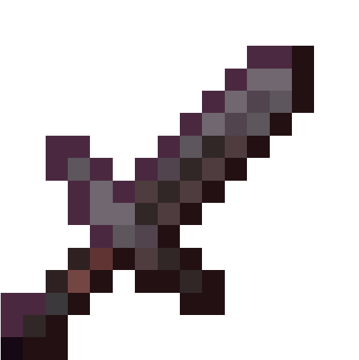 Preview of texture: Netherite Sword