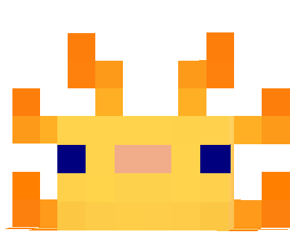 Preview of texture: Yellow Axolotl