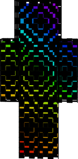 Rainbow Blocked man