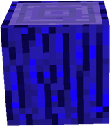 Blue oak wood