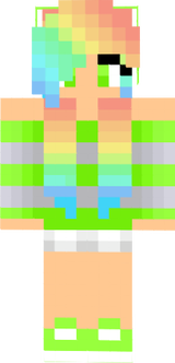 rainbow girl