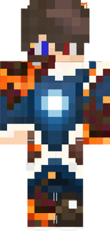 water skin with lots of corruption