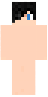 Modelo da Skin roupas