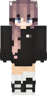 black sweater