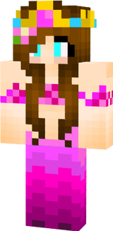 Pink Mermaid Queen