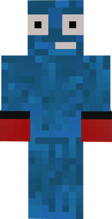 HOMBRE AZUL