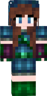 Alice zelda bleu peau