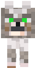 nice and angry wolf