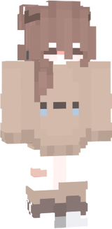 cute kawaii girl bear minecraft 21/4/1