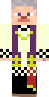 Estola Roxa Skin de Bispo Minecraft