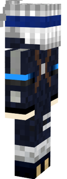 Skin Kakashi criança minecraft