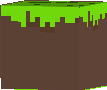 bloco de grama
