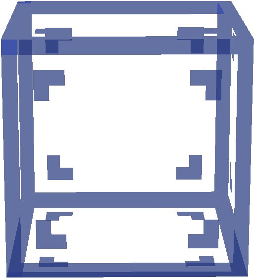 Preview of texture: blue glass block