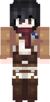 skin mikasa 