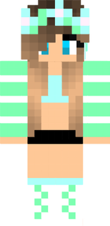 cute minecraft girl skin