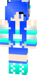 Blue Teen Girl