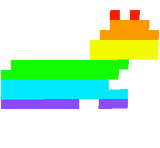 regenboog horse armor