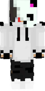 mi skin creada con mascara de oso rota