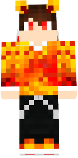 Furry orange wolf boy skin (no headphones)