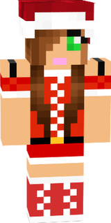 Panda mrs claus skin