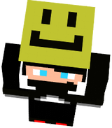 King of noobs whit noob mask