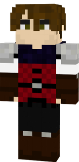 Nevis Half-Elf Red Brigandine Armor Nebula