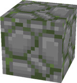 pedra suja (mossy cobblestone)