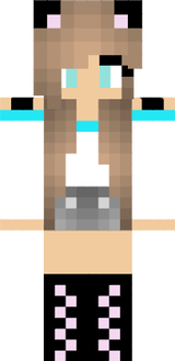 Fille minecraft
