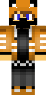 Alex Fox with a mask