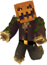 Spooky Spectre pumpkin head