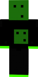 Slime on the back creeper on the front