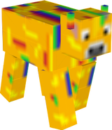 Golden apple cow