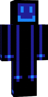 kerel blauw