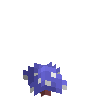 Blue Red Mushroom