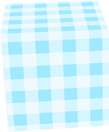 plaid light blue wool