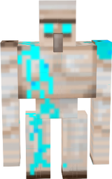 Diamond infected Iron golem
