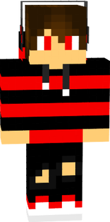Red Striped Gamer Boy