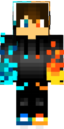 Preview of texture: Fire and Ice Boy