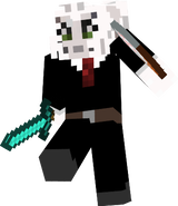 white stampy