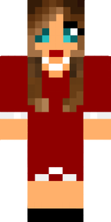 red dress
