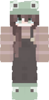 brownhair frog - girl