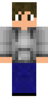 Minecraft Grey Hoodie 
